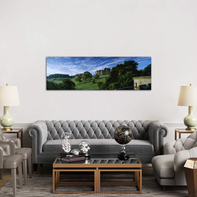 Alnwick Castle, Alnwick, Northumberland, England, United Kingdom by Panoramic Images - No Frame Panoramic Print on Canvas