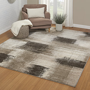 Drexel Heritage La Scala Tasia Beige/Black/Ivory Modern Abstract Area Rug