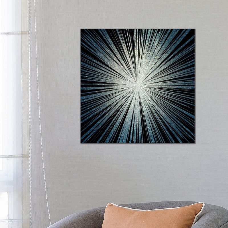 Burst III - Wrapped Canvas Print, 45.72 cm H x 45.72 cm W x 1.91 cm D