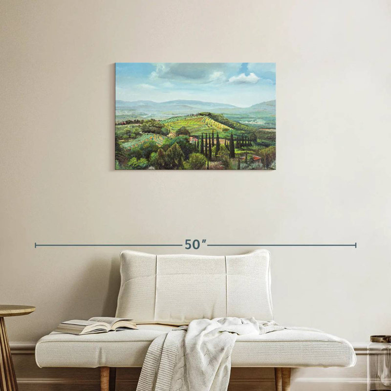 Alvord Rolling Hills Pistoia Toscane, H 20 po x l 30 po