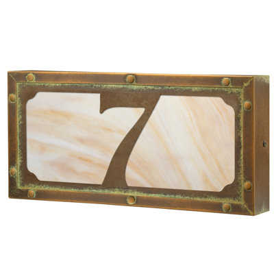 Rectangle Address Plaque Frame