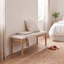 Linen Upholstered Bench with Flip Top-1914849258