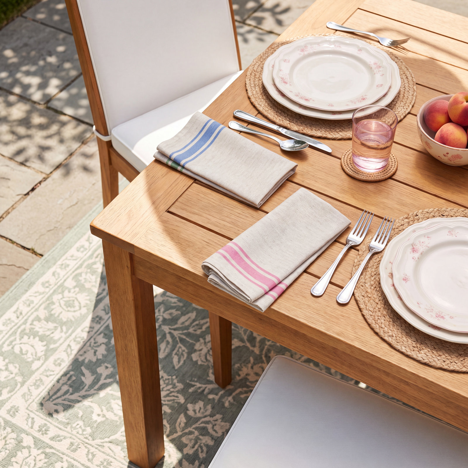 Gillespie Reversible Linen Napkin
