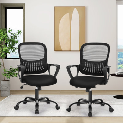 Office Ergonomic Task Chair(set Of 2)