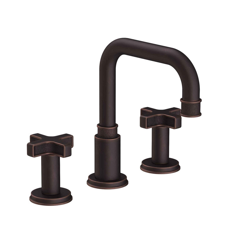 Griffey Widespread Bathroom Faucet with Drain Assembly, Venetian Bronze