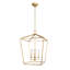 Lustre géométrique à 4 lumières Neslisah-208095435-208095434