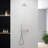 Thermostatic Complete Shower System with Rough in-Valve-94364464