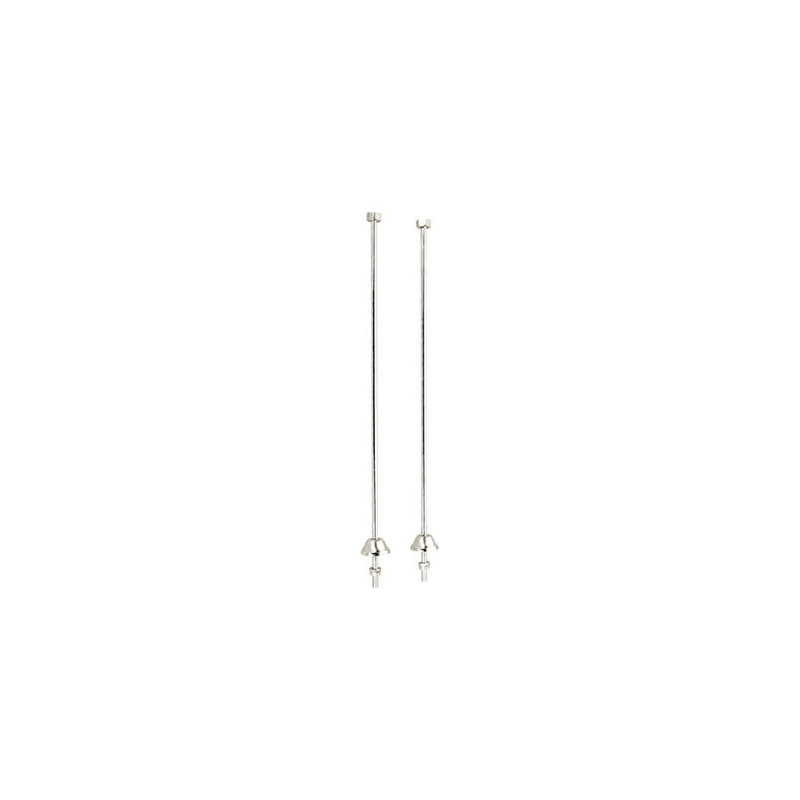 Single Offset Water Supply Line, Chrome
