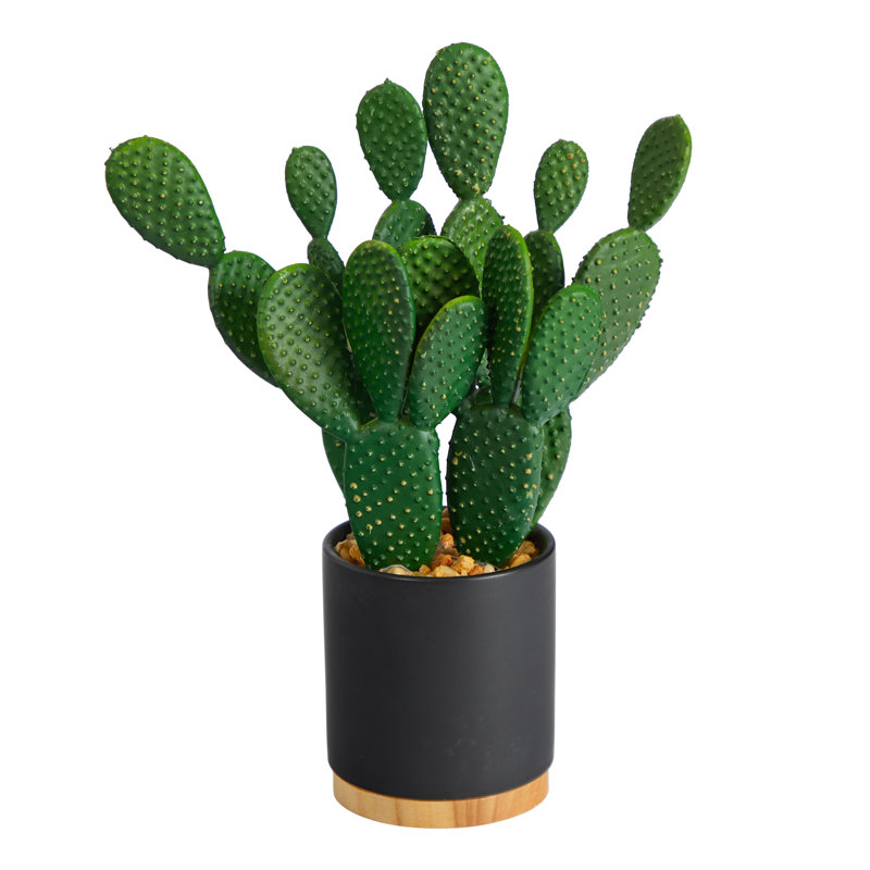 10 po Plante artificielle cactus en pot