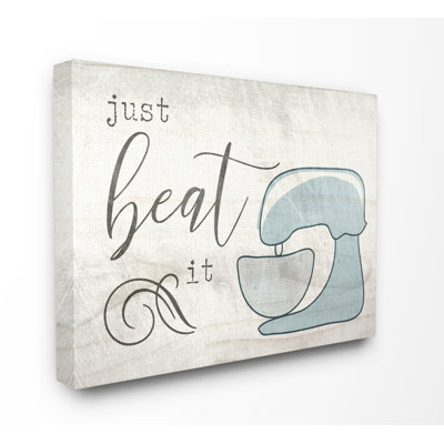 " Just Beat It Egg Beater " by Daphne Polselli