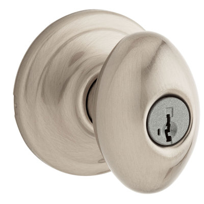 Laurel Keyed Door Knob with SmartKey®