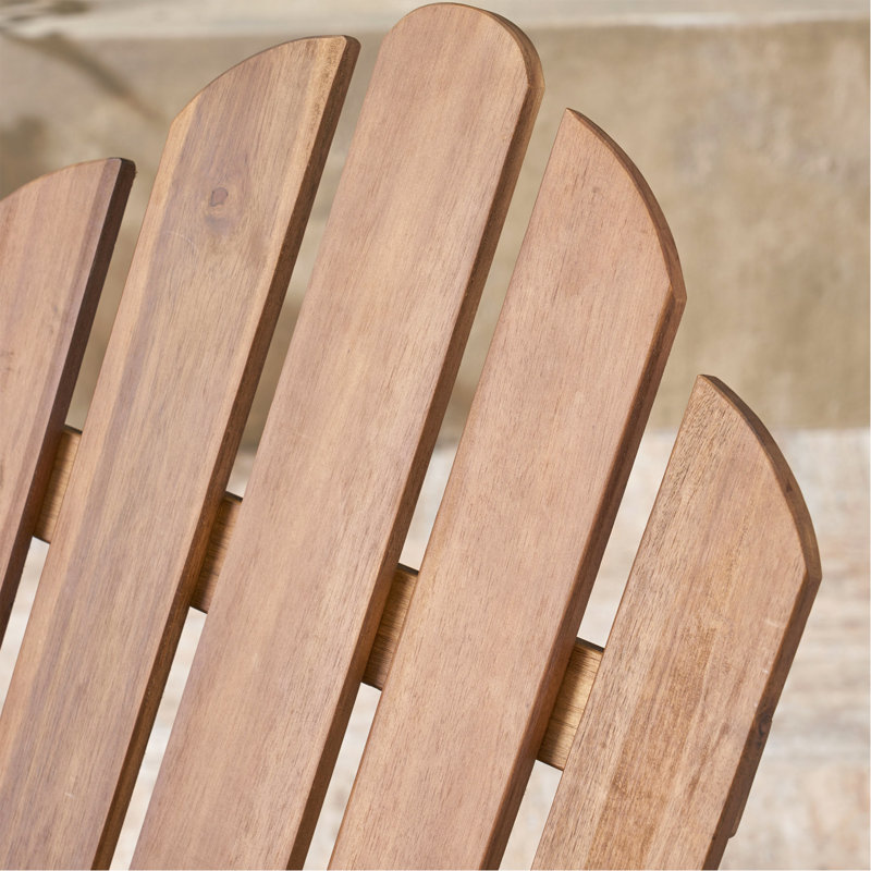 Patio Hollywood Adirondack Rocking Chair, Dark Brown