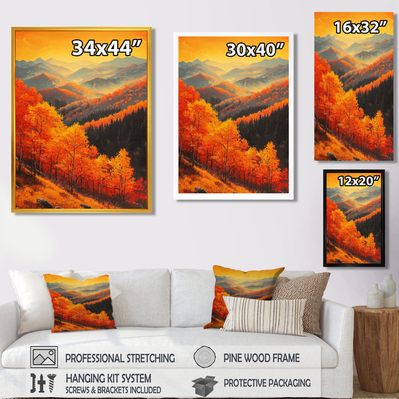 Graubert - Paysages, impressions d'art mural, H 44 po x l 34 po, Picture Frame Print, Argent argent