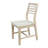 Maner Solid Wood Ladder Back Side Chair