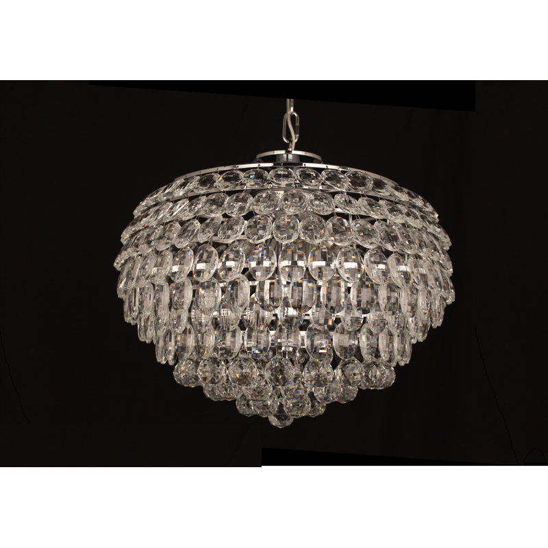 6 - Light Crystal Chandelier