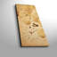 Horloge murale élégante en toile 11,8 po x 27,6 po | 100% toile de suède, cadre 100% bois (épaisseur: 1,2 po) | Décoration intérieure élégante, parfaite pour le salon, la chambre à coucher et les espaces de bureau