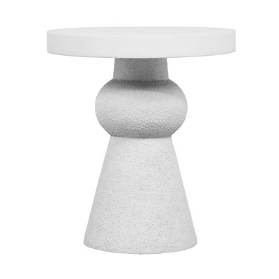 Pedestal End Table