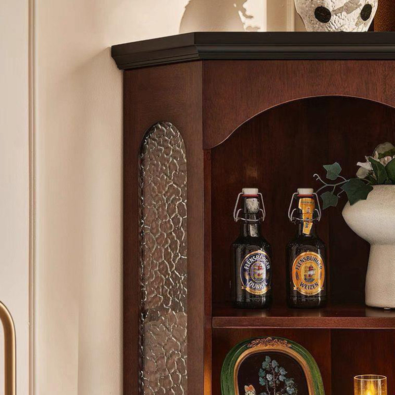 Armoire de coin Retro, Black