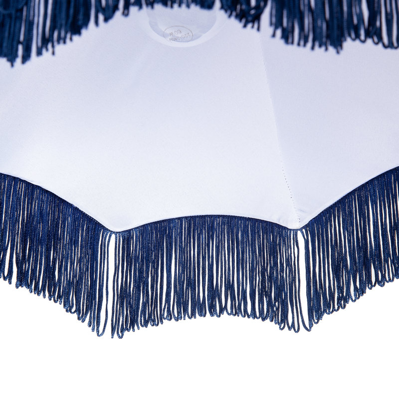 19 cm H Empire Fabric Lamp Shade ( No Direct Attachment Method ) in Blue