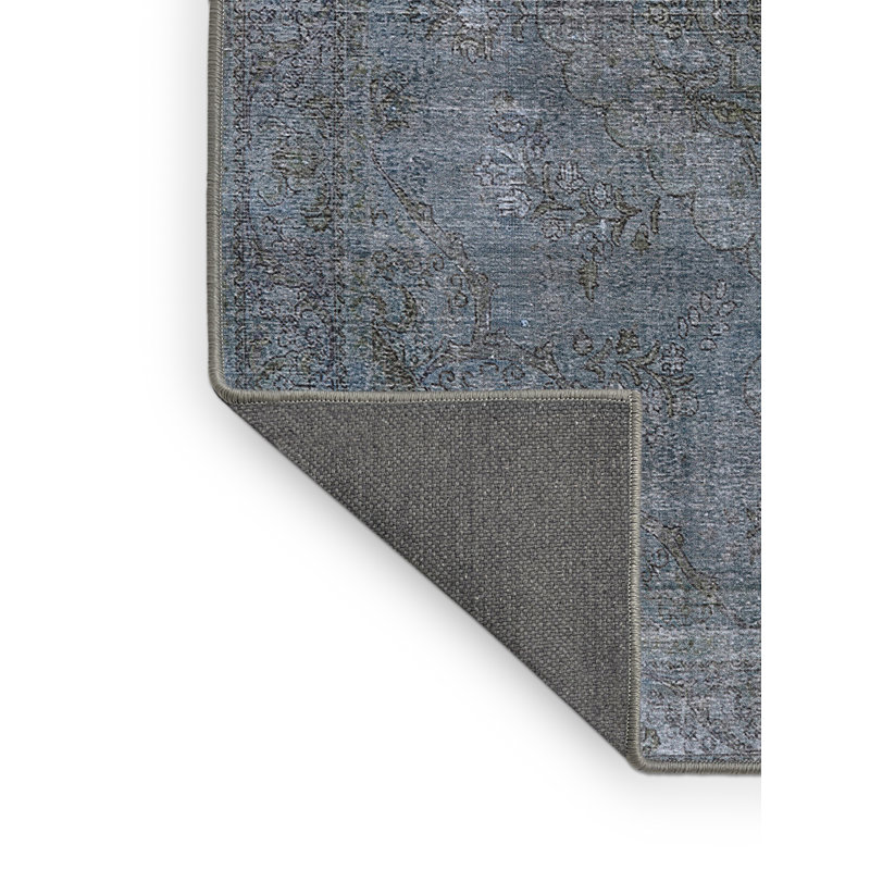 Tapis oriental gris Romarin, Rectangle 5 pi x 7 pi