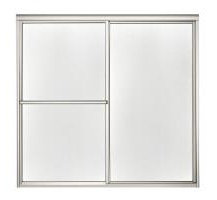 Porte de dérivation de luxe de 59,38 po x 56,25 po de gauche à droite ouverte
