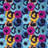 Flowers Pattern by Nataleana - Wrapped Canvas Print-1387569443
