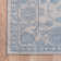 Tapis ivoire / bleu Muth