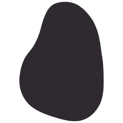 Rugs Black Decorative Inlays Accent Rug