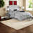 Elegant 7-piece Bedding Sets, Polyester Tufted Design For Home