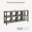 Console de rangement 62 pouces à 8 compartiments, bibliothèque horizontale à 3 niveaux pour bureau de salon-2069483329