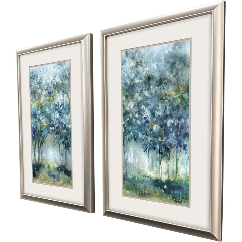 Treetop Mist Framed Art