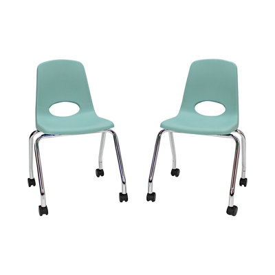 Chaise mobile 18 "avec roulettes