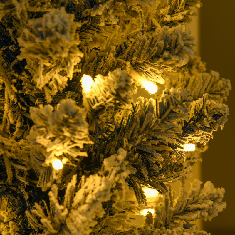 Arbre de Noël artificiel éclairé 6 pi