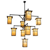 Hyde Park "T" Mission 9 - Light Chandelier