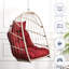 Chaise suspendue pour - Red Pe Egg Swing avec cadre pliable et coussin confortable, ensemble de suspension solide-41319083