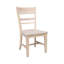 Chaise d'appoint en bois massif Mayores