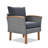 9-Piece Modern Outdoor Conversation Set With PE Wicker And Acacia Wood