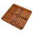 Yessenia Teak Non-Slip Shower Mat