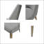 Ensemble de 2 chaises de salle à manger rembourrées