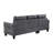 Geramiah Upholstered 110.25 " Polyester L-Shaped Sofa & Chaise