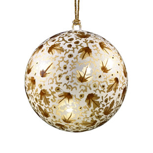7.62cm Handmade Paper Plants & Flowers Bauble