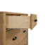 Commode Dawes en chêne naturel 64 po Dawes