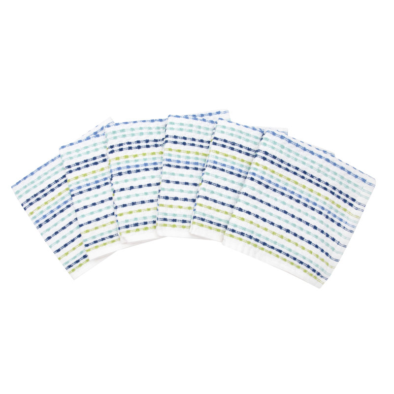 RITZ Cotton Pebble Bar Mop Cloths, Cool