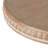 D14x7.5" Wooden Display Stand With Beaded Trim