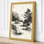Misty Valley Stream Japandi - Wrapped Canvas-1728638499-1728638509