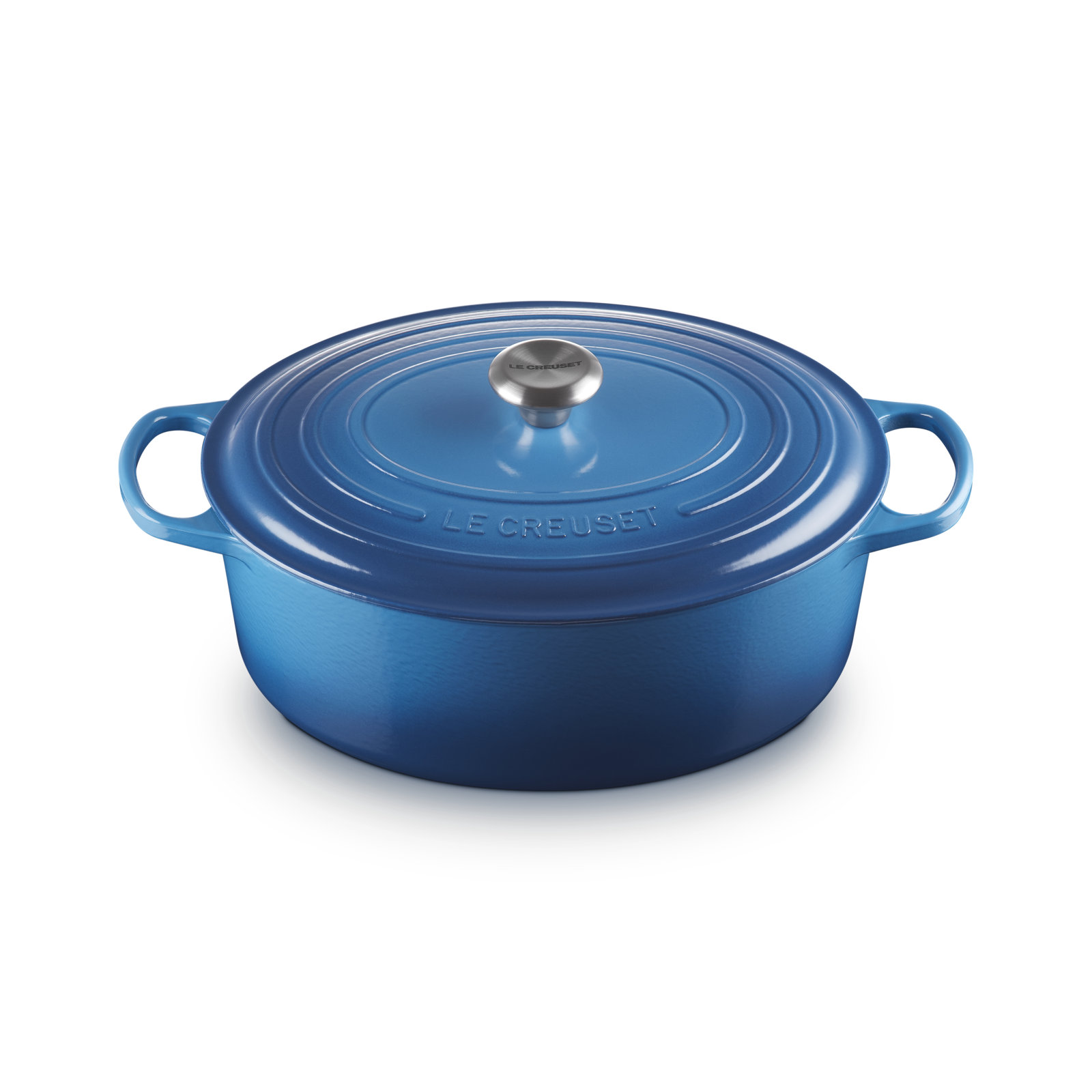Le Creuset Enameled Cast Iron Oval Dutch Oven with Lid, 8 quarts, Marseille