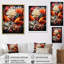 «Millary Asian Art Infinite Koi II», reproduction sur toile-619346885-619346884