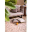 Tapis brun à imprimé animal Aashif-249819487