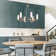 Acari 6 - Light Dimmable Wagon Wheel Chandelier