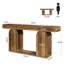 Console de style rustique 70,9 po Gouldner-641956461